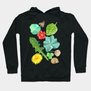 Summer Meadow Pattern Hoodie